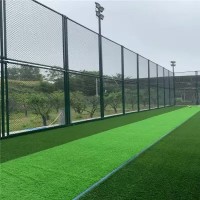 建德市社区组装式围网 框架式围网 足球场围网制作安装
